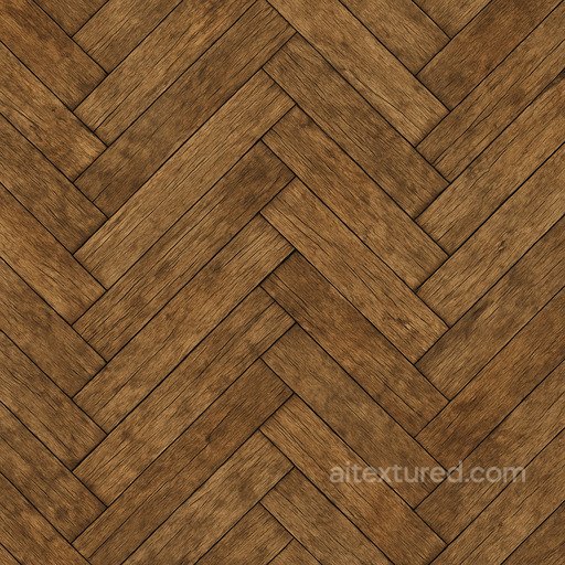 Aged Oak Parquet Seamless Texture seamless Parquet PBR texture