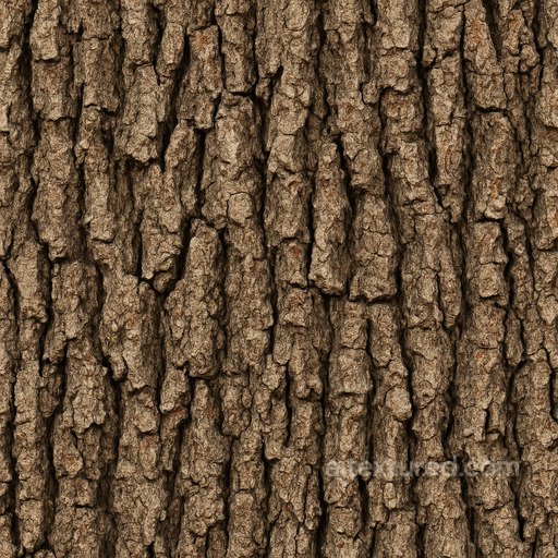 Coarse Oak Bark Seamless Texture seamless Bark PBR texture