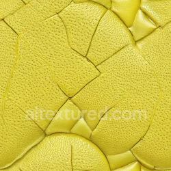seamless Seamless Yellow Pebbled Leather PBR Texture with Distinctive Natural Grain and Panel Detailing texture 8k free download PBR