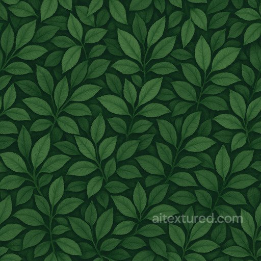 Patterned Dense Foliage Seamless Texture seamless Foliage PBR texture