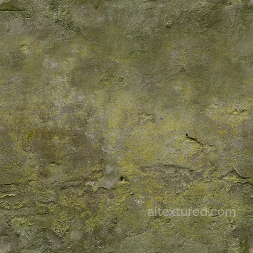 Rough Broken Cracked seamless Concrete PBR texture
