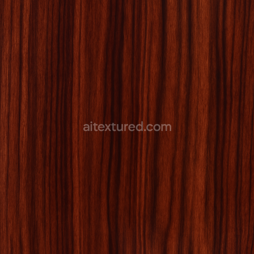 Preview — Seamless 3d texture pbr 8k rosewood with glossy finish and striped grain for furniture wood