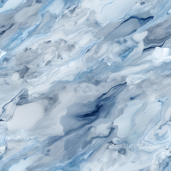 Blue and Gray Marble Countertop PBR Texture with Fluid Veins Marble texture preview