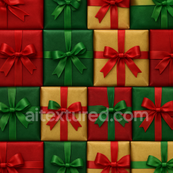seamless Seamless 3d texture pbr 8k gift wrap wrapping paper red wrapping green wrapping gold wrapping texture 8k free download PBR