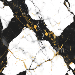 seamless Seamless 3D PBR Black and White Marble Texture with Striking Gold Veins texture 8k free download PBR