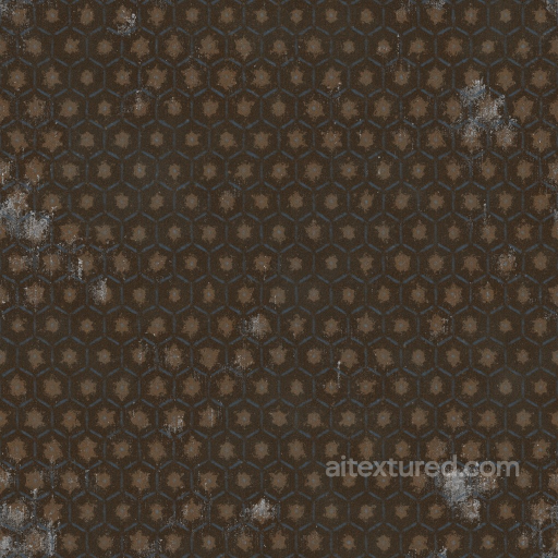 Aged Archviz Grill Metal Rust Rusted Substance - Seamless PBR Texture seamless Metal PBR texture