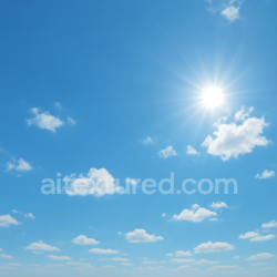 seamless Seamless 8k PBR 3d texture of clear blue sky with soft clouds for photorealistic rendering texture 8k free download PBR
