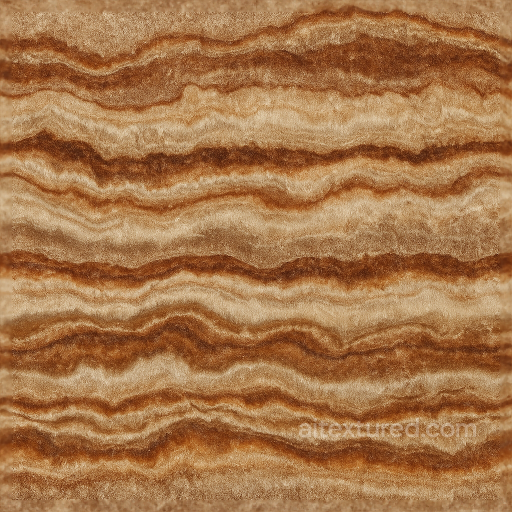 Onyx Striations With Onyx Rough Texture And Natural Earthy Tones seamless Onyx PBR texture