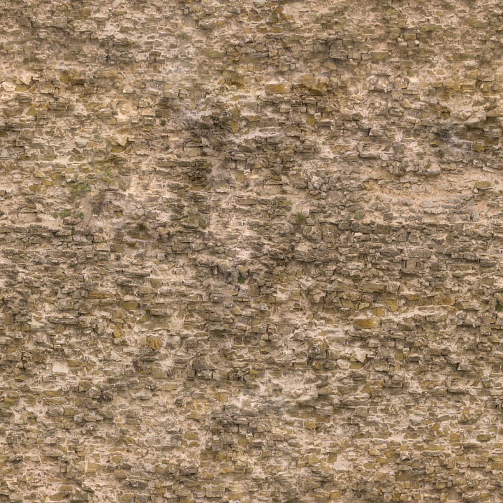 Rough Wall Bricks - Wall Bricks Castle Defense Wall Rough seamless PBR texture preview