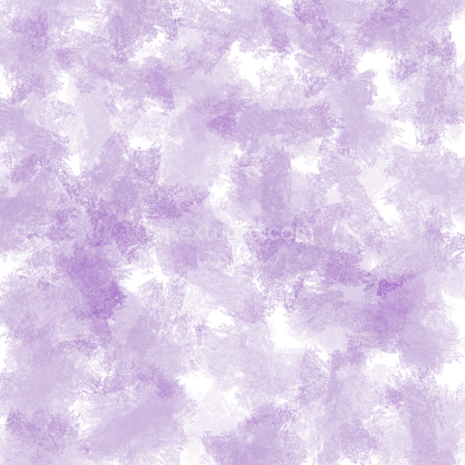 Seamless 3D PBR Lavender Watercolor Texture with Soft Brush Strokes