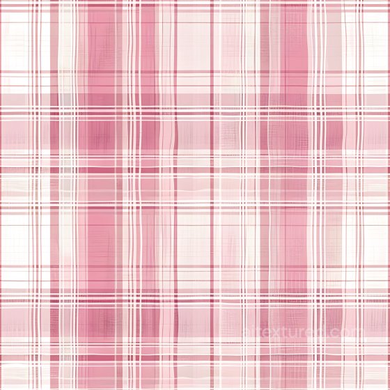 Soft Pink and White Plaid Fabric Pattern Plaid texture preview