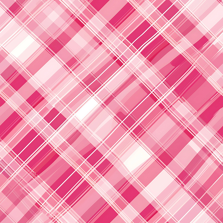 Soft Pink Abstract Plaid Fabric Pattern seamless PBR texture preview