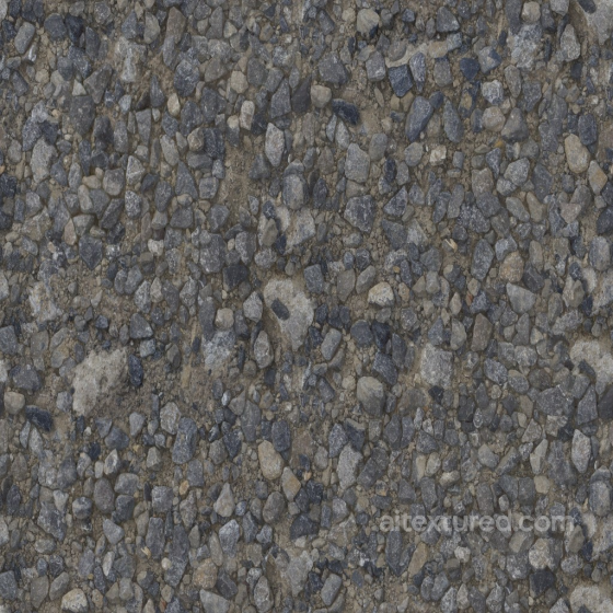 Archviz Floor Ground Pebbles Rocks Ruble Stone - Seamless PBR Texture Flooring texture preview