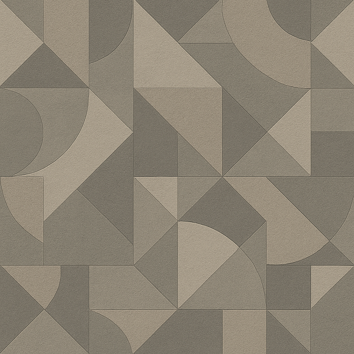 Modern Geometric Wallpaper With Matte Finish seamless PBR texture preview