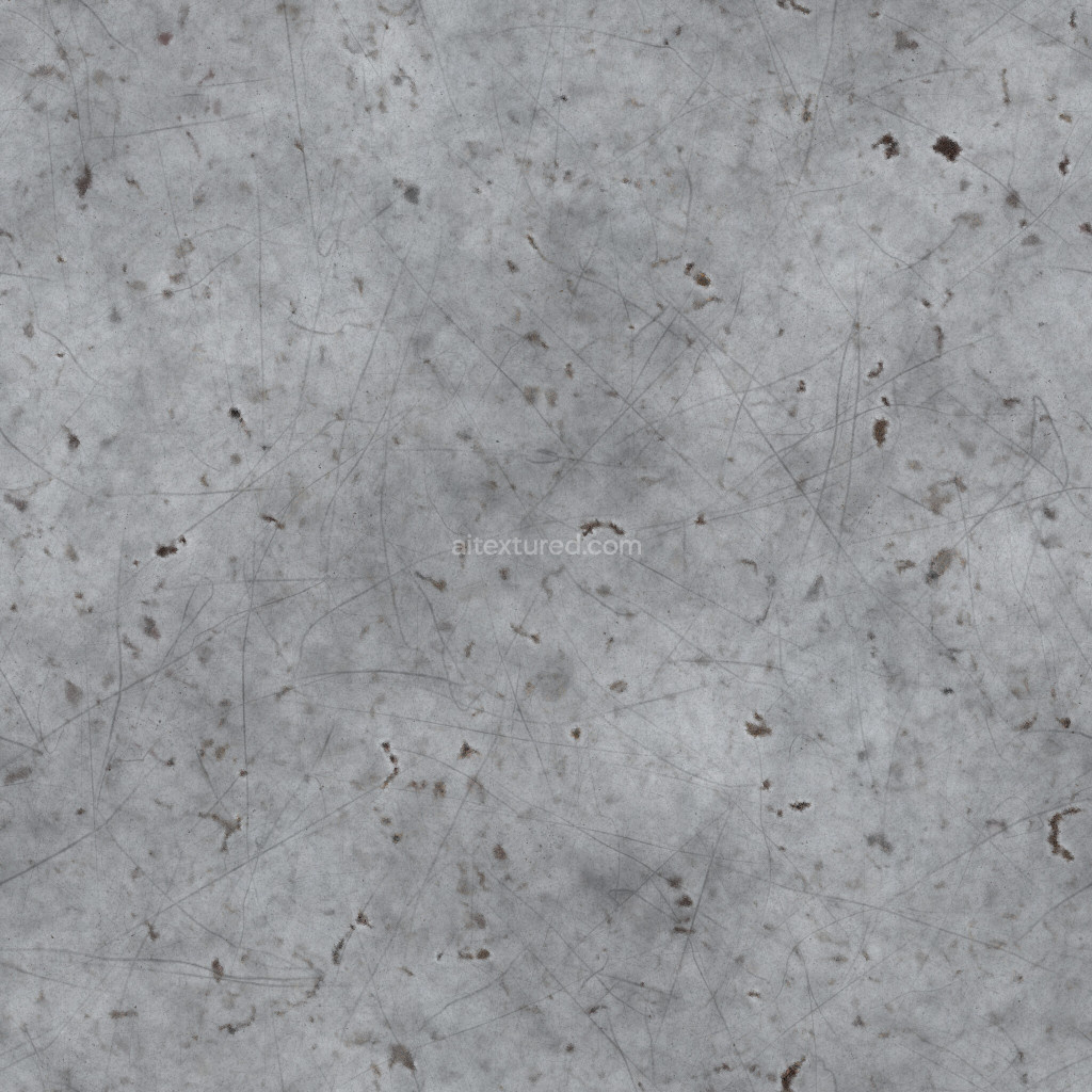 Seamless PBR metal texture with detailed surface imperfections