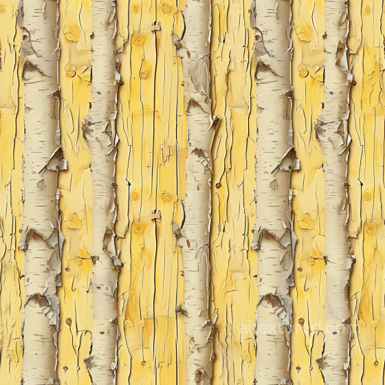 Birch Wood Bark PBR Texture with Peeling Layers and Knots Wood texture preview