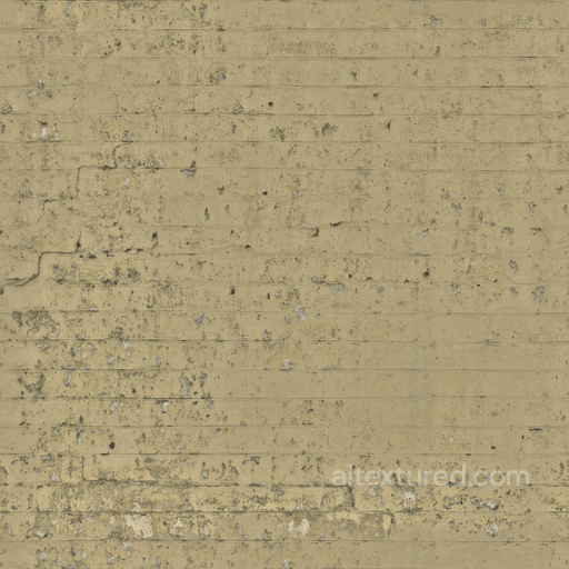 Painted Worn Brick seamless Brick PBR texture