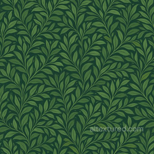Decorative Dense Foliage Seamless Texture seamless Foliage PBR texture
