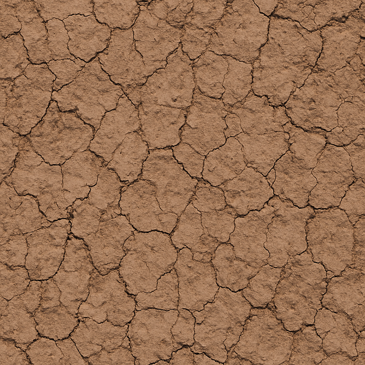 Weathered Clay Soil seamless PBR texture preview