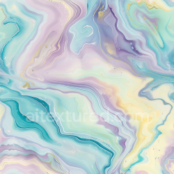 seamless Seamless 3D PBR Buttercream Marble Texture with Pastel Swirls and Fluid Veins texture 8k free download PBR
