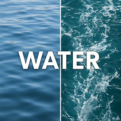Water Seamless Textures – Realistic PBR Materials for 3D Environments