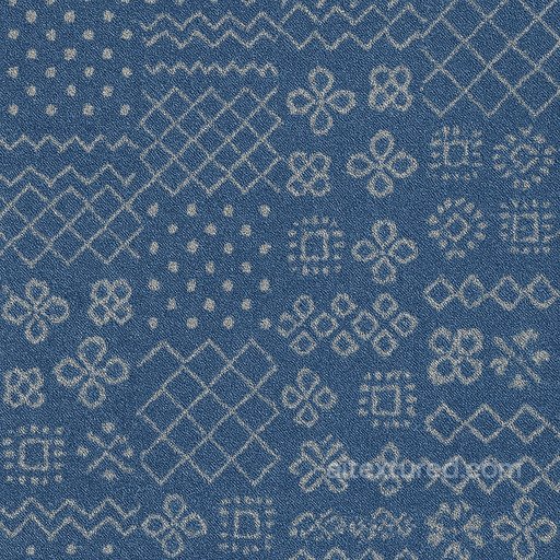 Patterned Denim Seamless Texture seamless Fabric PBR texture
