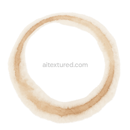 Subtle Coffee Stain Ring