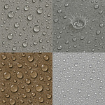 Drops on the surface