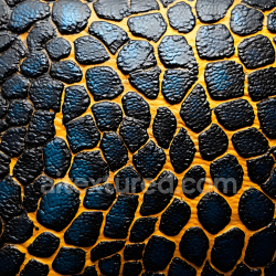 seamless Seamless 3D PBR Texture of Stylized Reptile Skin with Distinctive Black Scales and Yellow Gaps texture 8k free download PBR