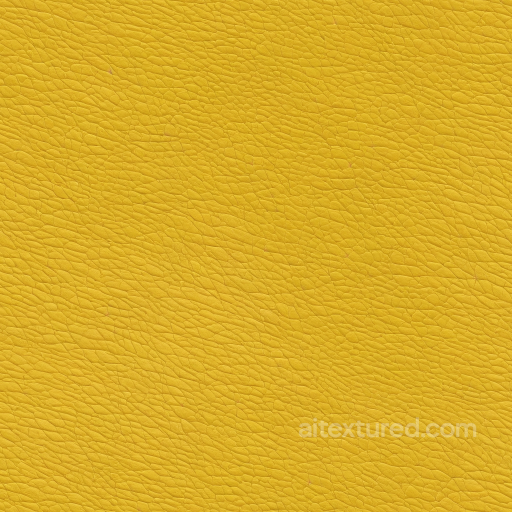 yellow pebbled grain leather PBR texture with subtle natural wrinkles seamless Leather PBR texture