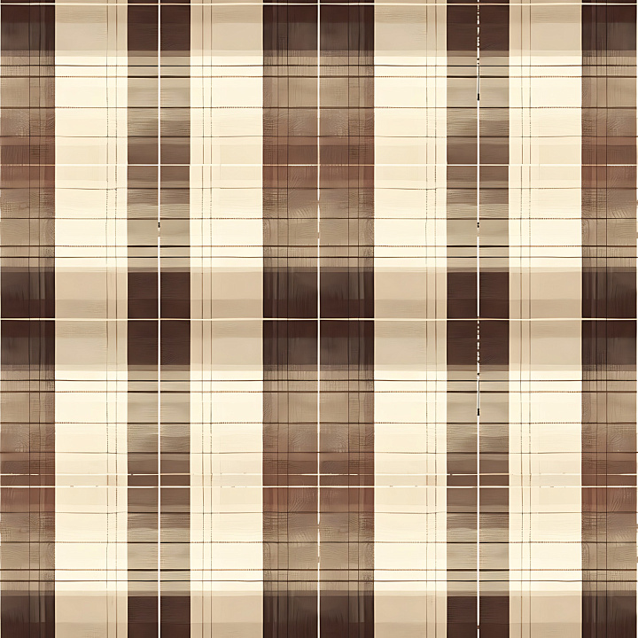 Brown Beige Classic Plaid Fabric Pattern seamless PBR texture preview