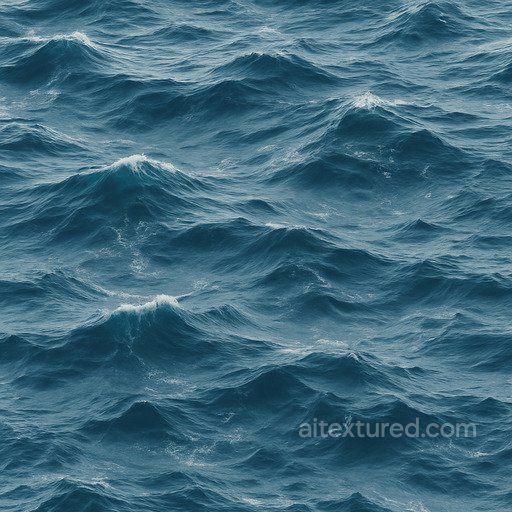 Rough Sea Seamless Texture seamless Water PBR texture