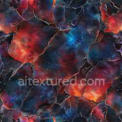 seamless Seamless 3D PBR Texture of Cracked Multicolored Painted Surface with Jagged Edges texture 8k free download PBR