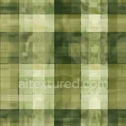 seamless Seamless 3D PBR Texture of Green Plaid Fabric with Faded Pattern texture 8k free download PBR