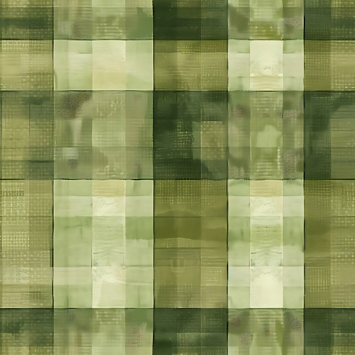 Metal Featuring Green Plaid Patterned Metallic Panels seamless PBR texture preview