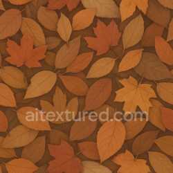 seamless Matte Autumn Leaves Texture Seamless texture 8k free download PBR