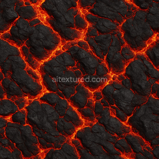 Photorealistic Lava Texture