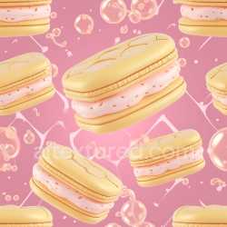 seamless Seamless 3D Inflated PBR Texture Featuring Soft Quilted Foam in Pastel Tones texture 8k free download PBR