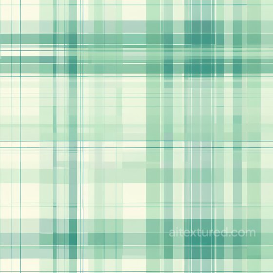 Plaid Texture Featuring Soft Mint Green and Cream Pattern Plaid texture preview