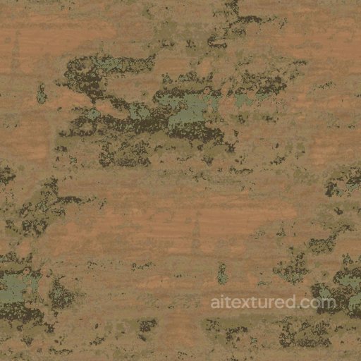 Wood Texture with Scratches and Mosses | Free PBR seamless Wood PBR texture