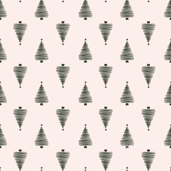 All Christmas Digital paper Texture of Minimalist Black Christmas Tree Pattern on Soft Pi… All Christmas Digital paper texture preview