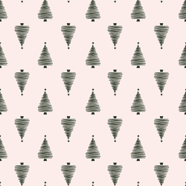 All Christmas Digital paper of Minimalist Black Christmas Tree Pattern… seamless PBR texture preview