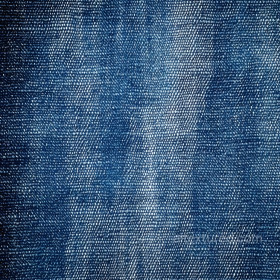 Cracked Denim Fabric PBR Texture with Detailed Blue Weave and Wear Denim jeans texture preview