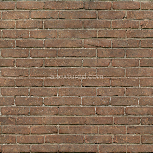 Exterior Walling Brick — Fatory Bricks Weathered Worndown Rough Industrial — PBR seamless 3D texture