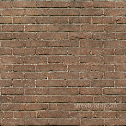 Exterior Walling Brick - Fatory Bricks Weathered Worndown Rough Industrial seamless Brick PBR texture