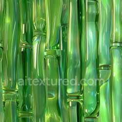 seamless Seamless 3D PBR Texture of Glossy Green Translucent Glass Tubes texture 8k free download PBR
