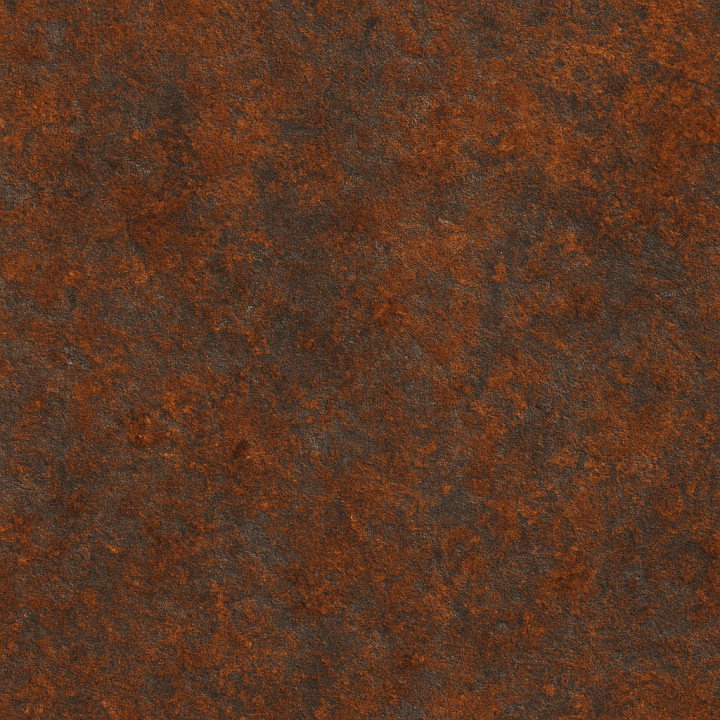 Metallic Rust seamless PBR texture preview