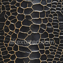 seamless Seamless 3D Skin PBR Texture Featuring Cracked Dark Surface with Deep Crevices texture 8k free download PBR