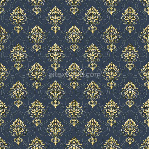 Seamless Wallpaper 13 by Share Textures – PBR 3D Texture (8K ready)