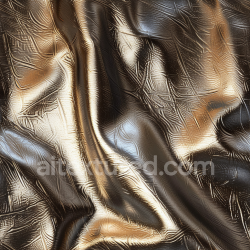 seamless Seamless 3D Metallic Crackled Leather PBR Texture with Wrinkled Surface and Reflective Finish texture 8k free download PBR